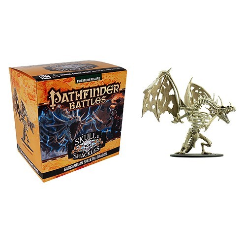 Pathfinder Battles: Skull & Shackles Gargantuan Skeletal Dragon